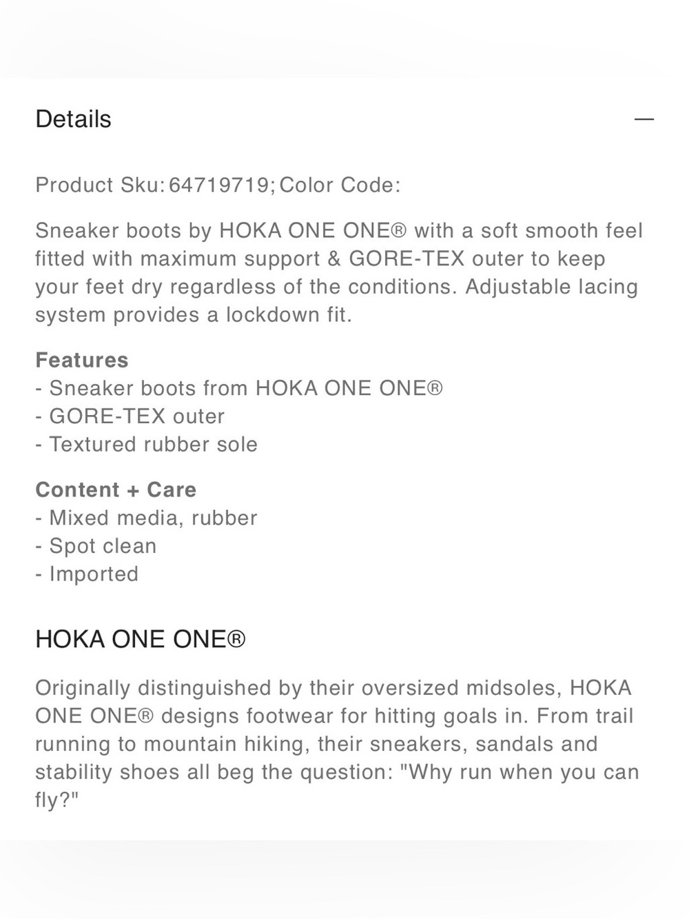 HOKA One One Kaha 2 GTX Supportive Sneaker Boots Size 8 - Picture 2 of 14